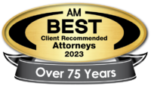 AM Best Client Recommended Attorneys 2023 Over 75 Years